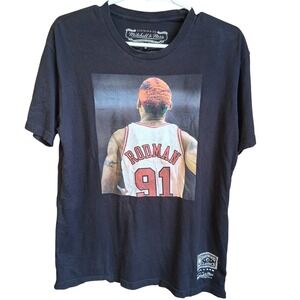 Mitchell‎ & Ness Dennis Rodman SS Tee Medium EUC
